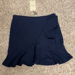 New ruffle wrap skirt